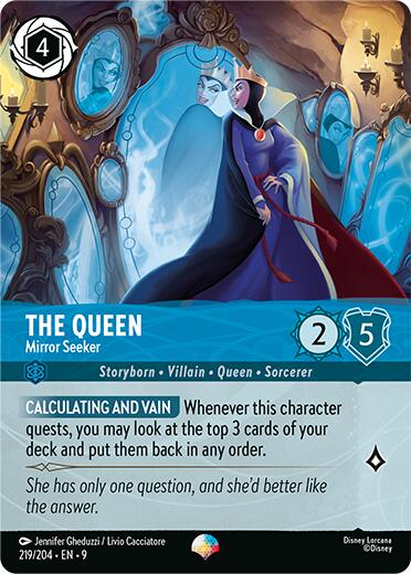The Queen - Mirror Seeker (Epic) (219/204) [Fabled] | Empire Gaming NC