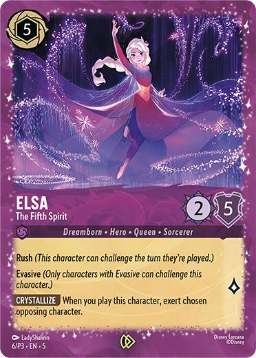 Elsa - The Fifth Spirit (6/P3) [Promo Cards] | Empire Gaming NC