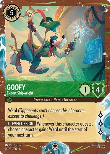 Goofy - Expert Shipwright (Disney Cruise Promo) (14/P3) [Promo Cards] | Empire Gaming NC