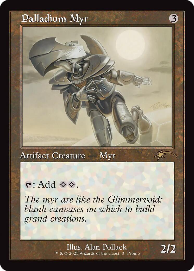 Palladium Myr (Retro Frame) [Standard Showdown Promos] | Empire Gaming NC