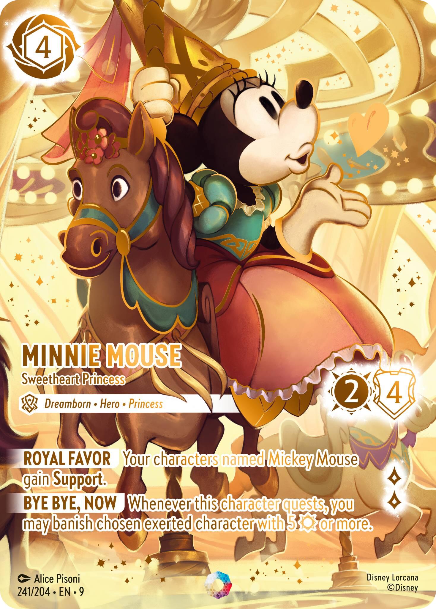 Minnie Mouse - Sweetheart Princess (Iconic) (241/204) [Fabled] | Empire Gaming NC