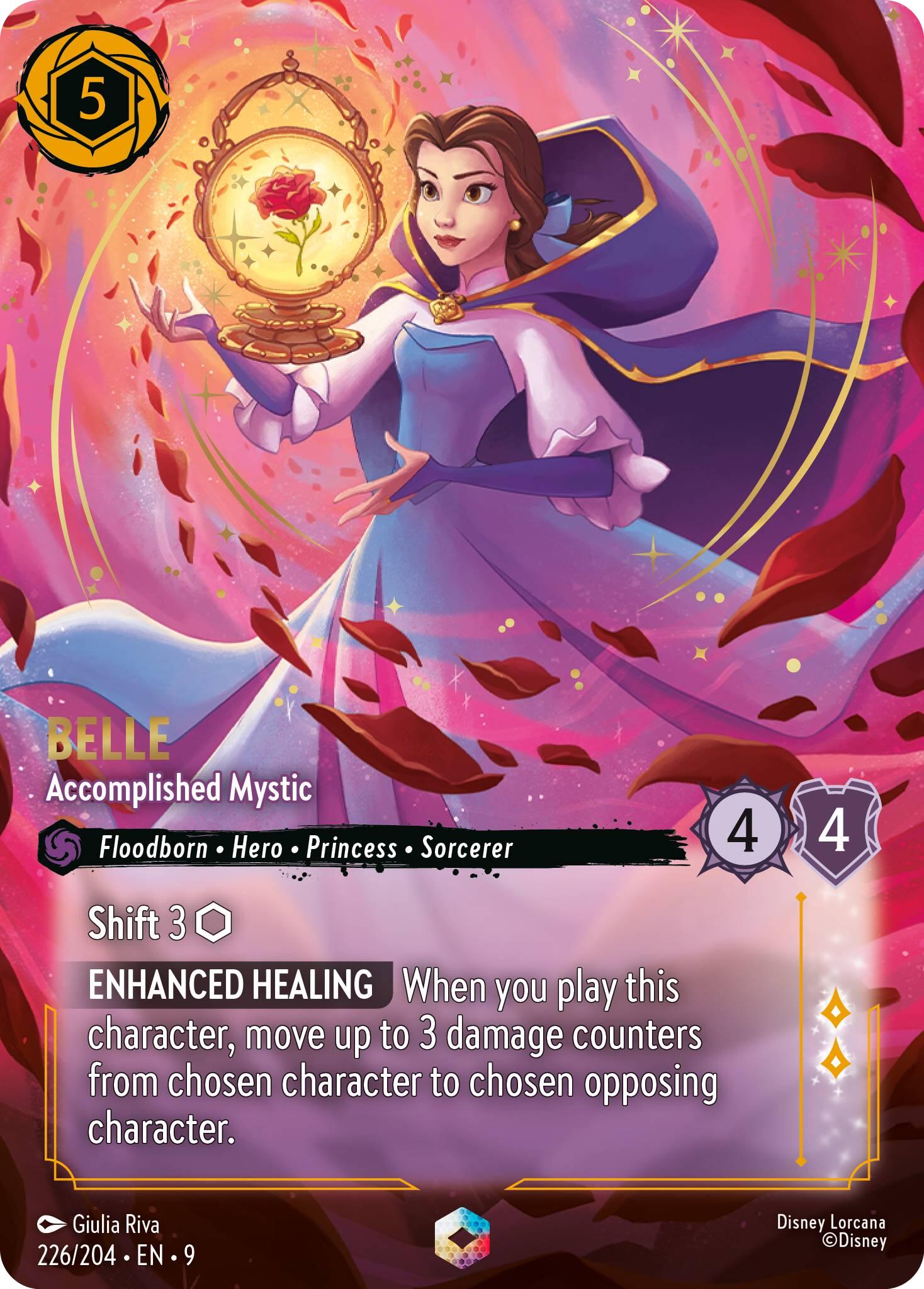 Belle - Accomplished Mystic (Enchanted) (226/204) [Fabled] | Empire Gaming NC