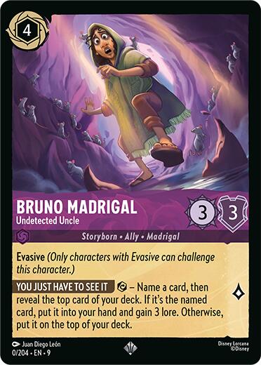Bruno Madrigal - Undetected Uncle (0/204) [Fabled] | Empire Gaming NC