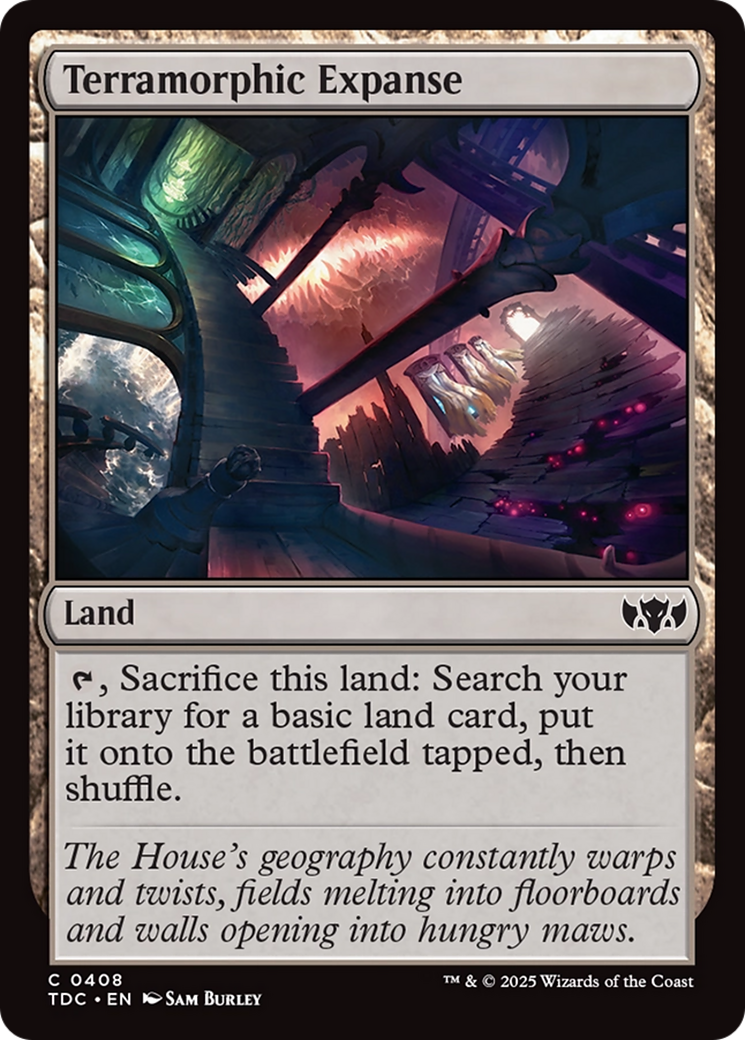Terramorphic Expanse [Tarkir: Dragonstorm Commander] | Empire Gaming NC