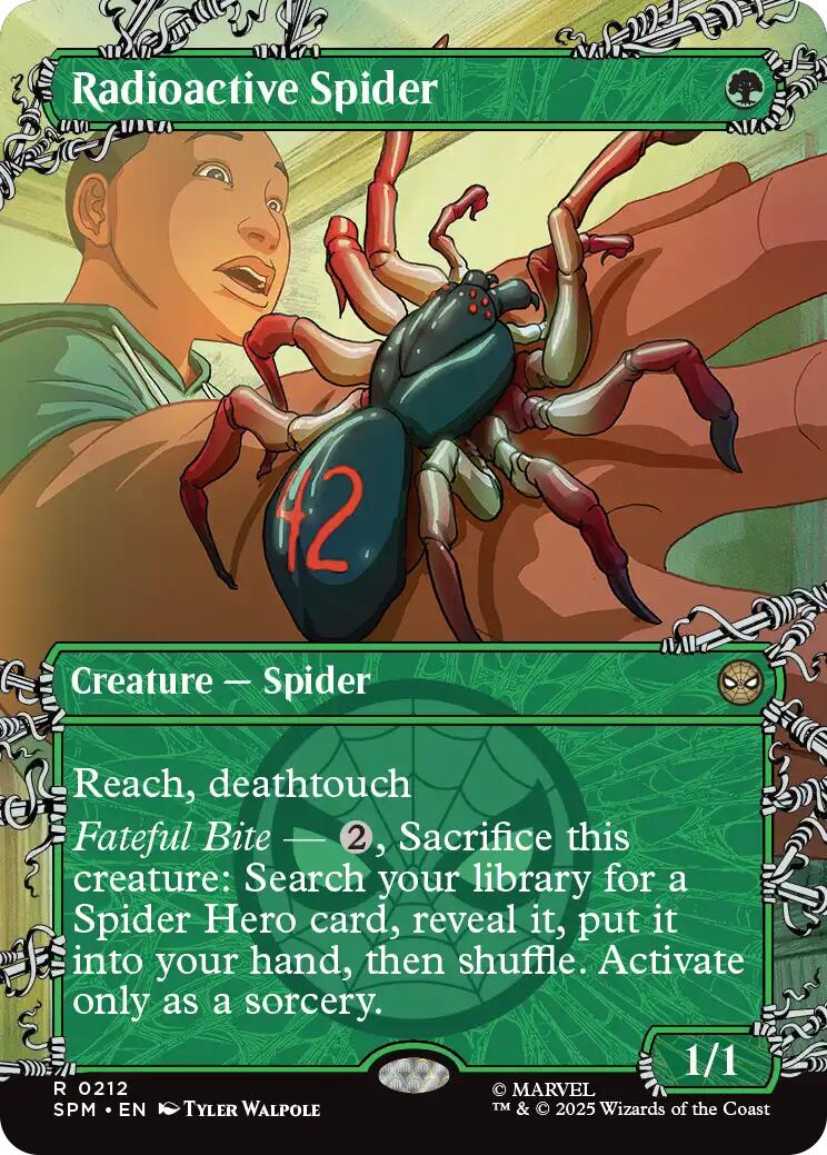 Radioactive Spider (Borderless) [Marvel's Spider-Man] | Empire Gaming NC