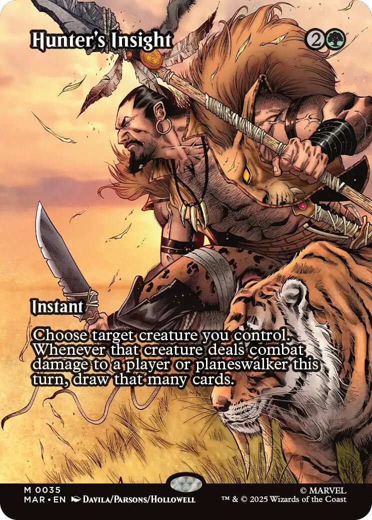Hunter's Insight (Borderless) [Marvel Universe: Eternal-Legal] | Empire Gaming NC