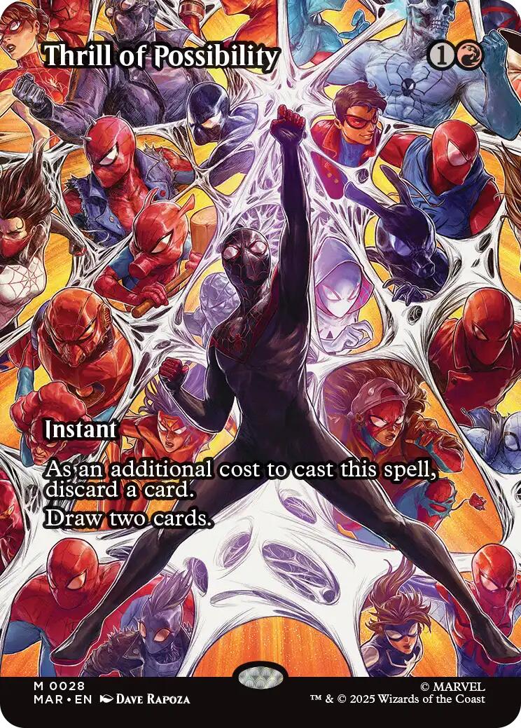 Thrill of Possibility (Borderless) [Marvel's Spider-Man: Eternal-Legal] | Empire Gaming NC