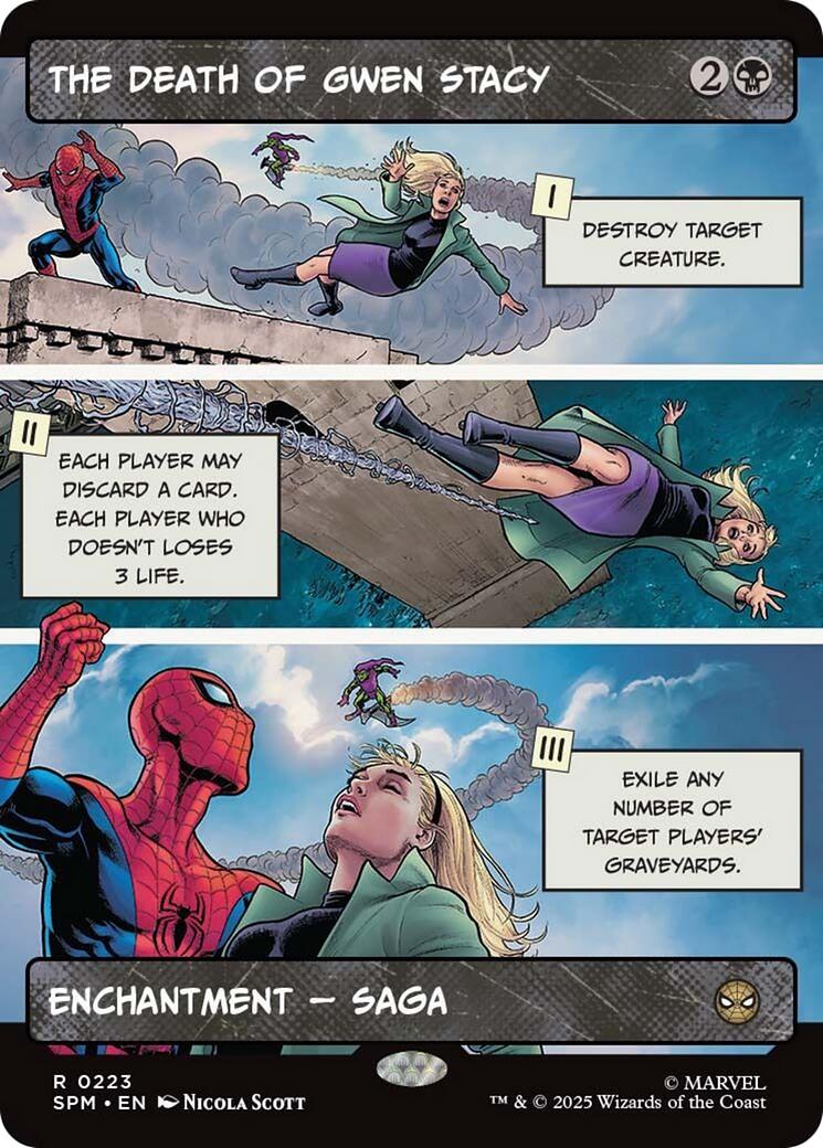 The Death of Gwen Stacy (Borderless) [Marvel's Spider-Man] | Empire Gaming NC