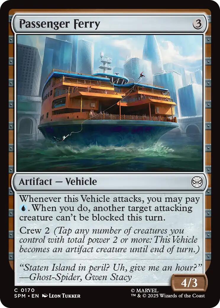 Passeneger Ferry [Marvel's Spider-Man] | Empire Gaming NC