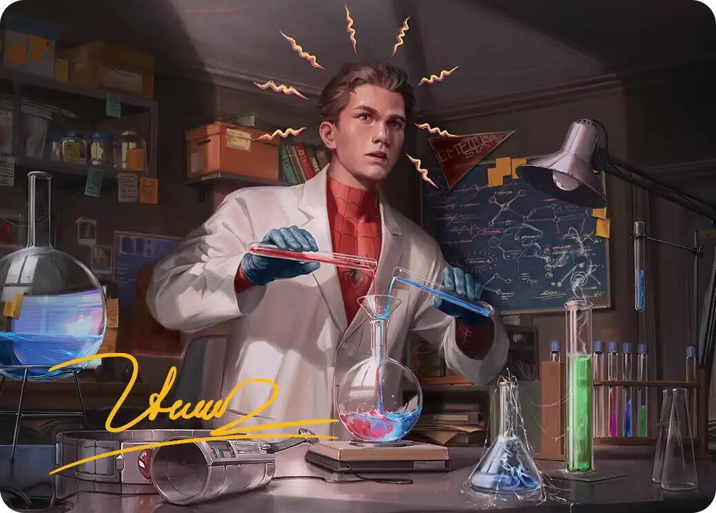 Peter Parker Art Card (3/54) (Gold-Stamped Signature) [Marvel's Spider-Man Art Series] | Empire Gaming NC