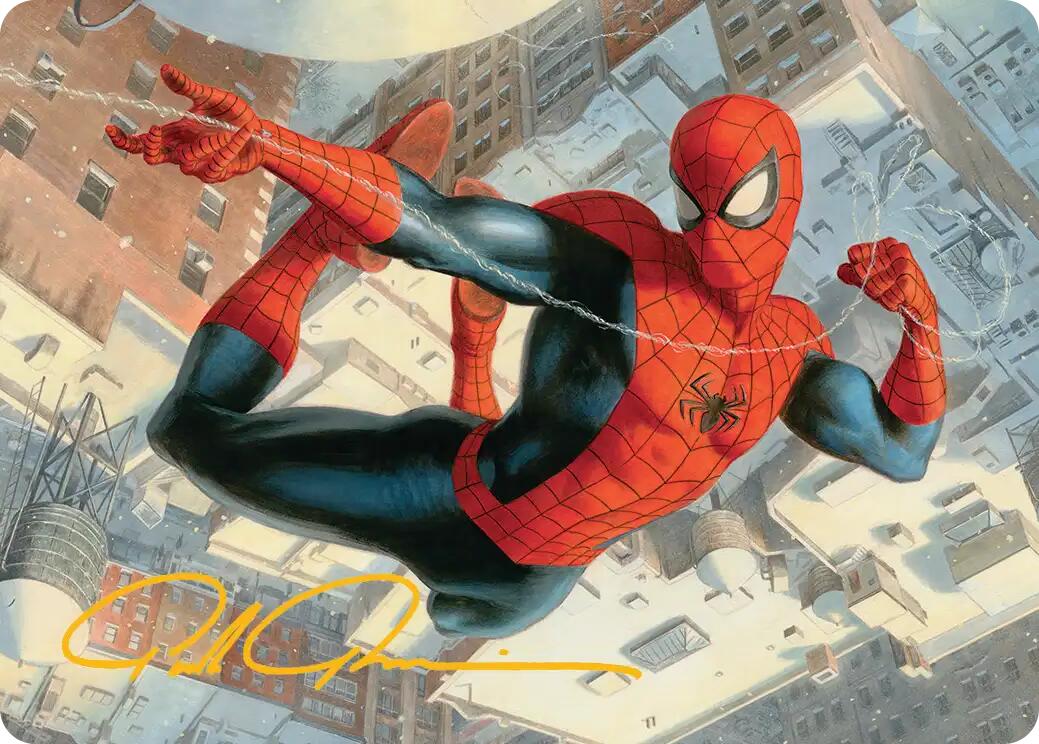 Spider-Man, Peter Parker Art Card (Gold-Stamped Signature) [Marvel's Spider-Man Art Series] | Empire Gaming NC