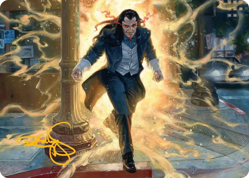 Morlun, Devourer of Spiders Art Card (Gold-Stamped Signature) [Marvel's Spider-Man Art Series] | Empire Gaming NC