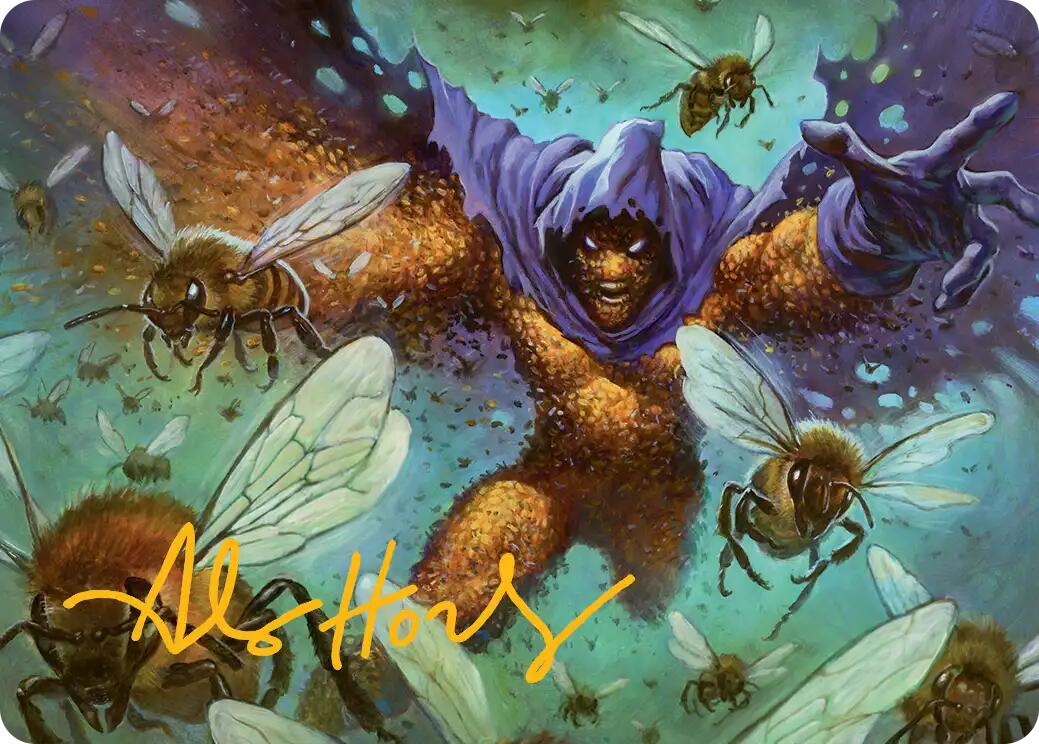 Swarm, Being of Bees Art Card (Gold-Stamped Signature) [Marvel's Spider-Man Art Series] | Empire Gaming NC
