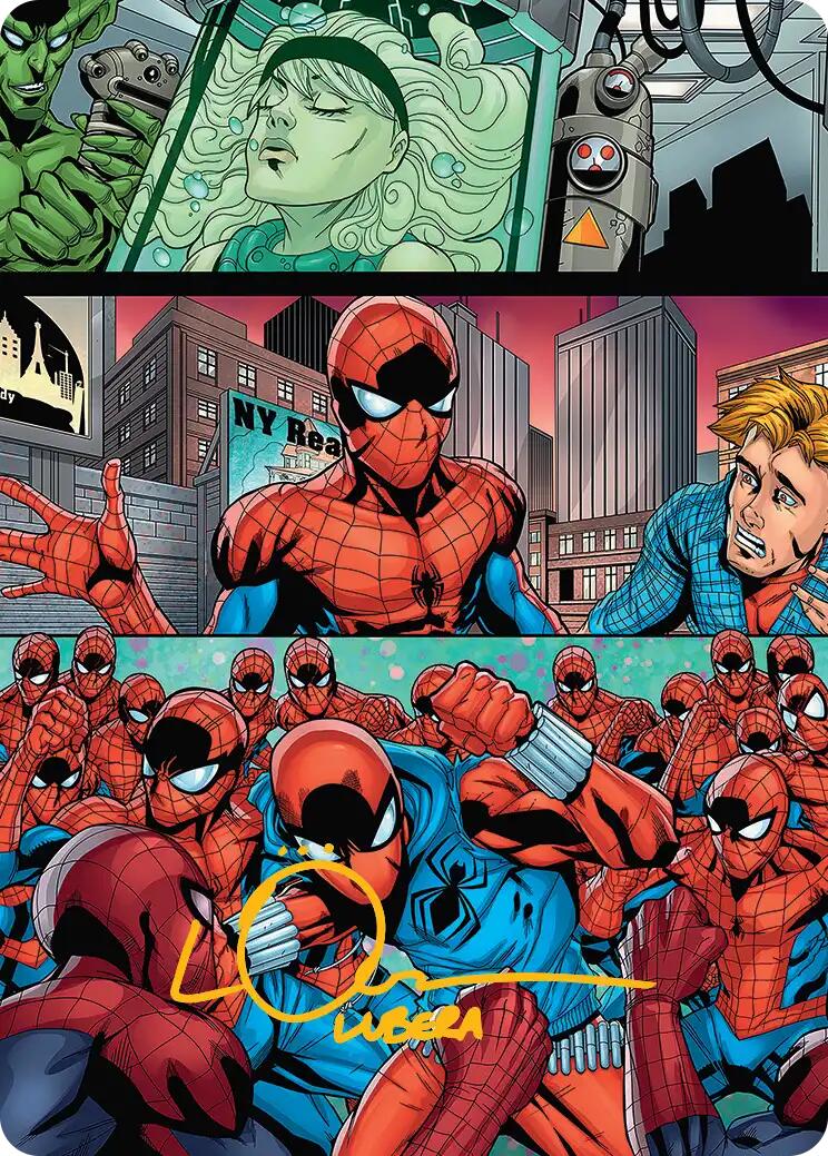 The Clone Saga Art Card (Gold-Stamped Signature) [Marvel's Spider-Man Art Series] | Empire Gaming NC