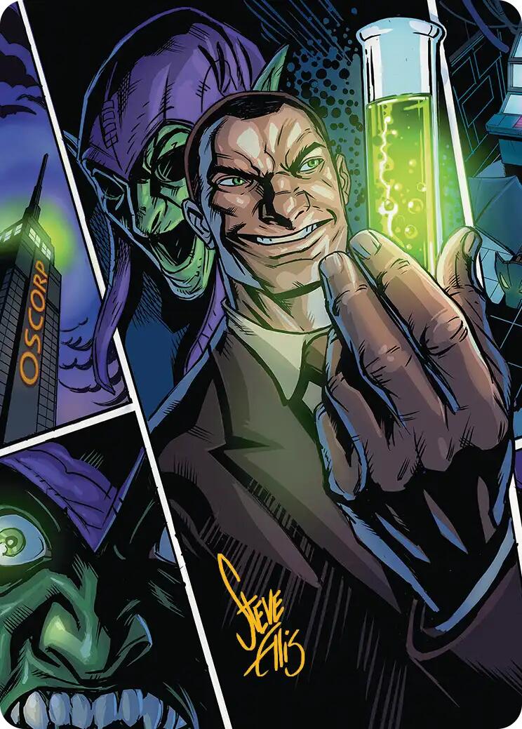 Norman Osborn Art Card (Gold-Stamped Signature) [Marvel's Spider-Man Art Series] | Empire Gaming NC