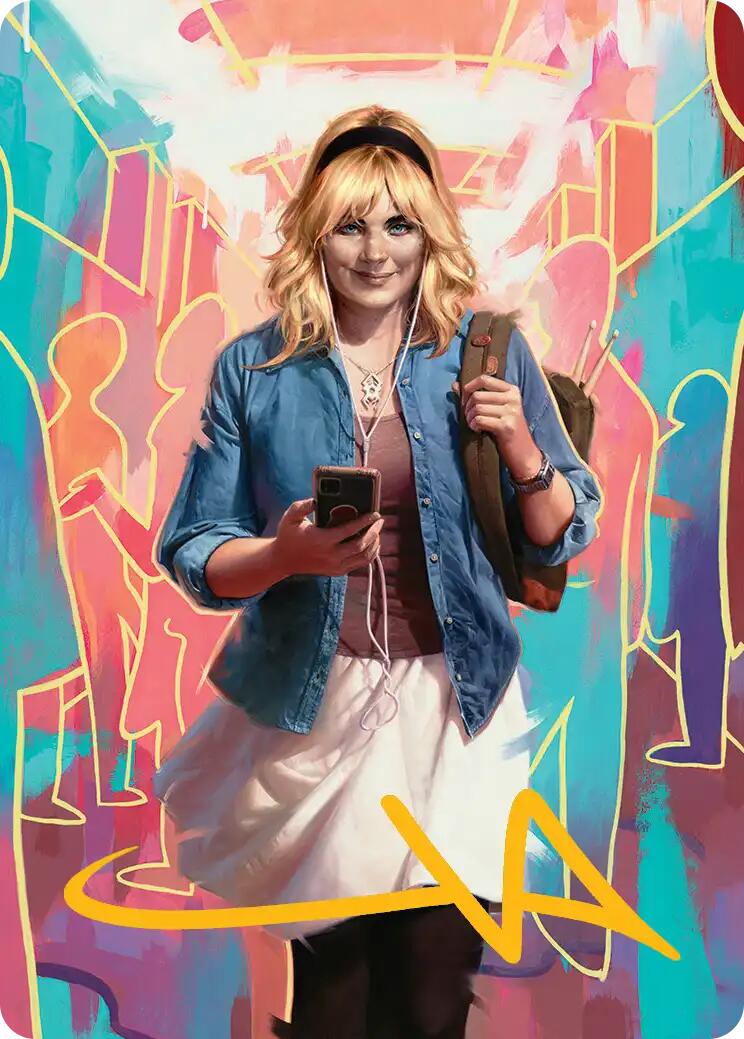 Gwen Stacy Art Card (Gold-Stamped Signature) (13/54) [Marvel's Spider-Man Art Series] | Empire Gaming NC