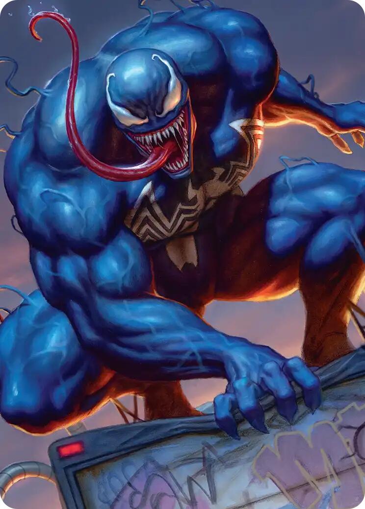 Venom, Deadly Devourer Art Card [Marvel's Spider-Man Art Series] | Empire Gaming NC