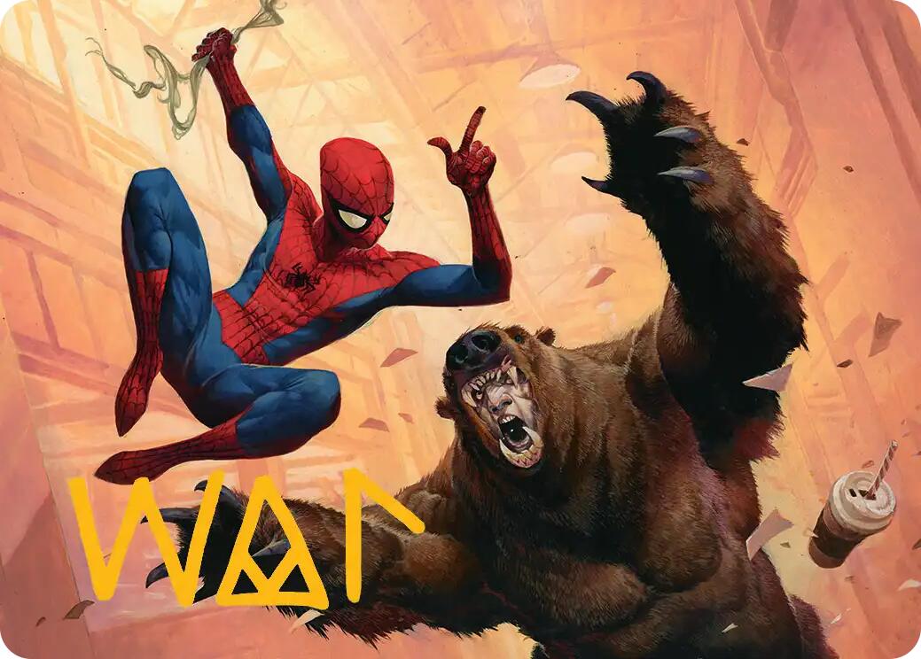 Wisecrack Art Card (Gold-Stamped Signature) [Marvel's Spider-Man Art Series] | Empire Gaming NC