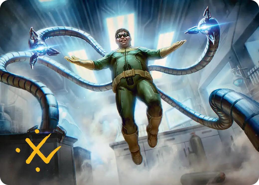 Doctor Octopus, Master Planner Art Card (25/54) (Gold-Stamped Signature) [Marvel's Spider-Man Art Series] | Empire Gaming NC
