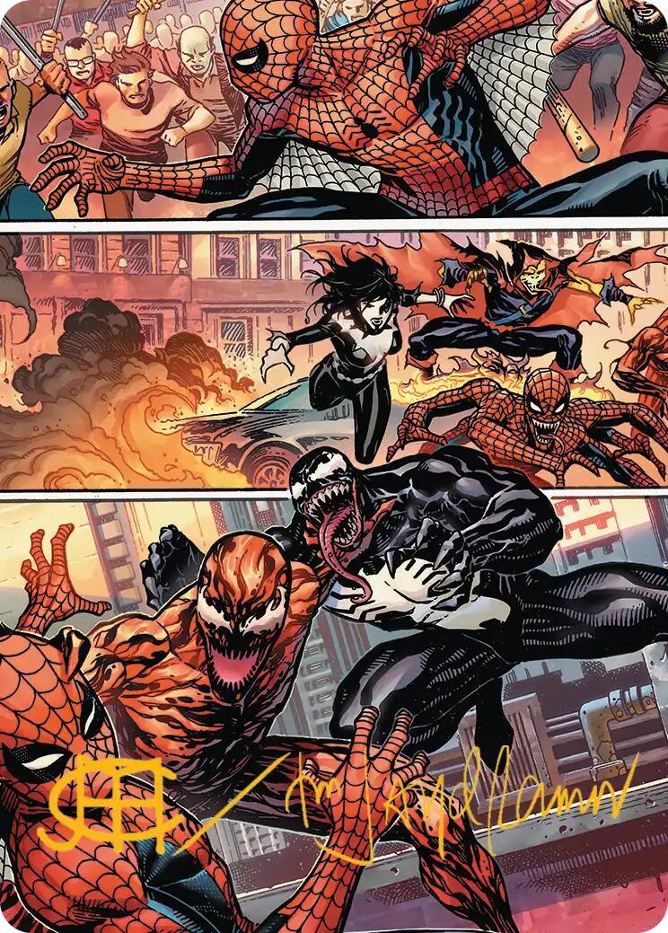 Maximum Carnage Art Card (Gold-Stamped Signature) [Marvel's Spider-Man Art Series] | Empire Gaming NC