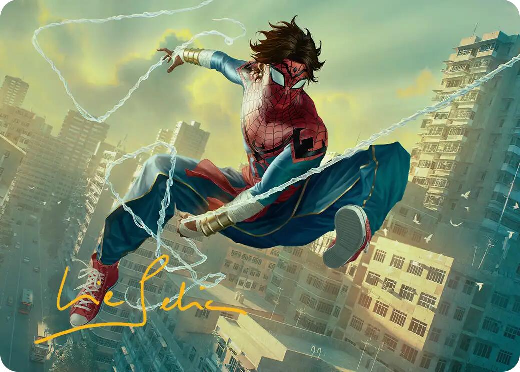 Spider-Man India Art Card (Gold-Stamped Signature) [Marvel's Spider-Man Art Series] | Empire Gaming NC