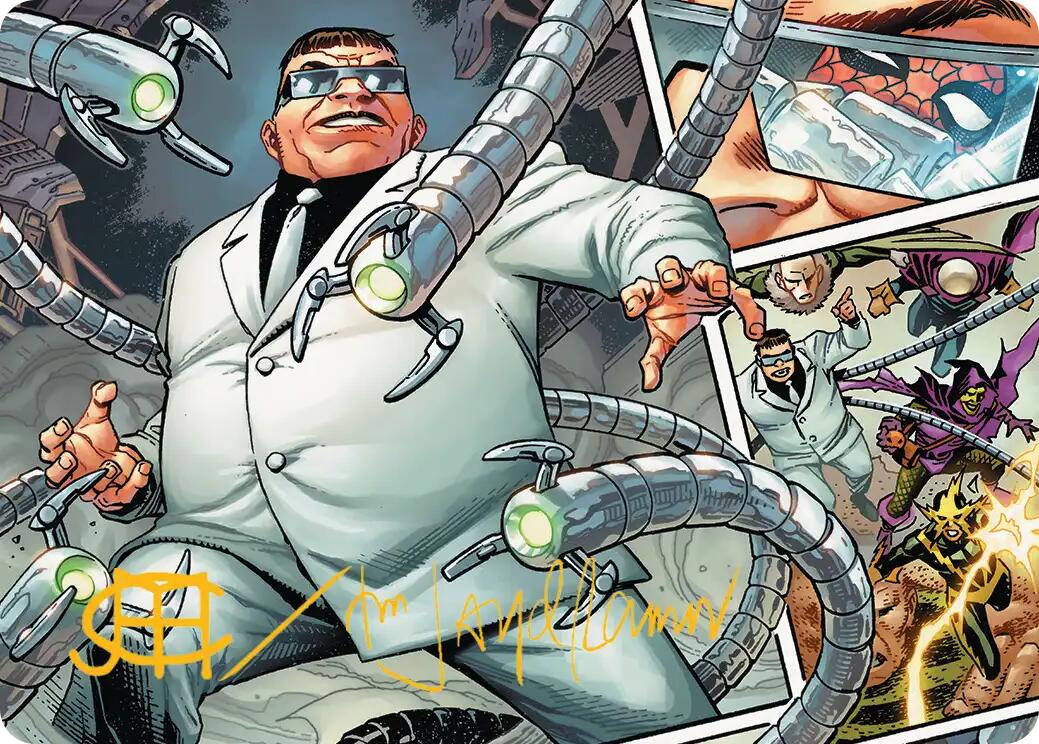 Doctor Octopus, Master Planner Art Card (48/54) (Gold-Stamped Signature) [Marvel's Spider-Man Art Series] | Empire Gaming NC