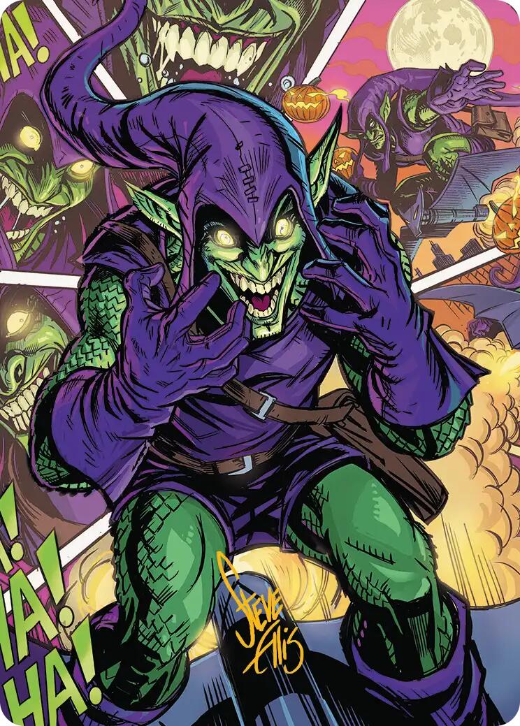 Green Goblin Art Card (49/54) (Gold-Stamped Signature) [Marvel's Spider-Man Art Series] | Empire Gaming NC