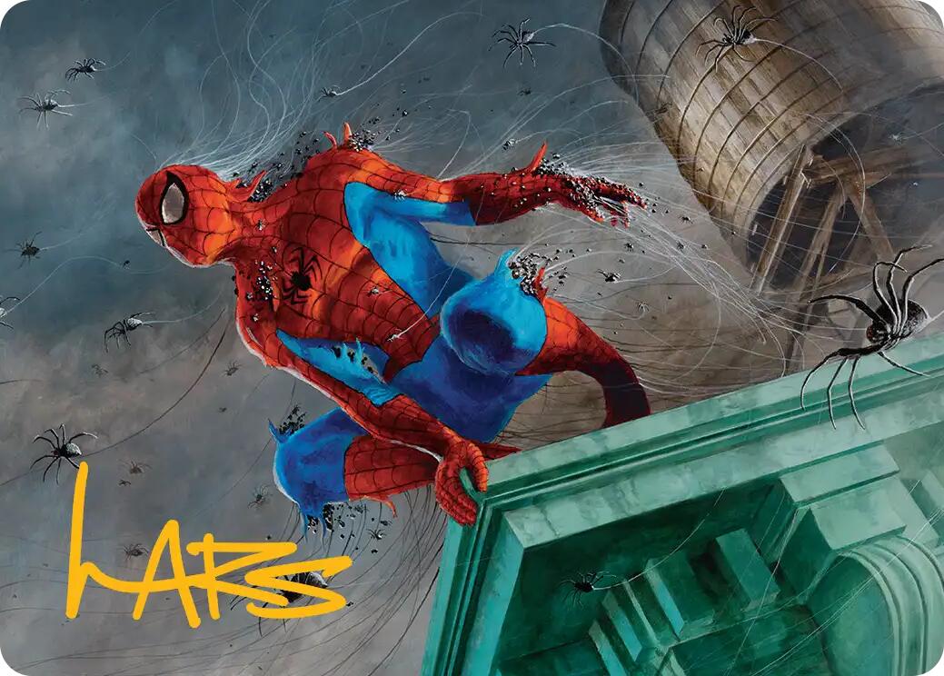 Spiders-Man, Heroic Horde Art Card (Gold-Stamped Signature) [Marvel's Spider-Man Art Series] | Empire Gaming NC