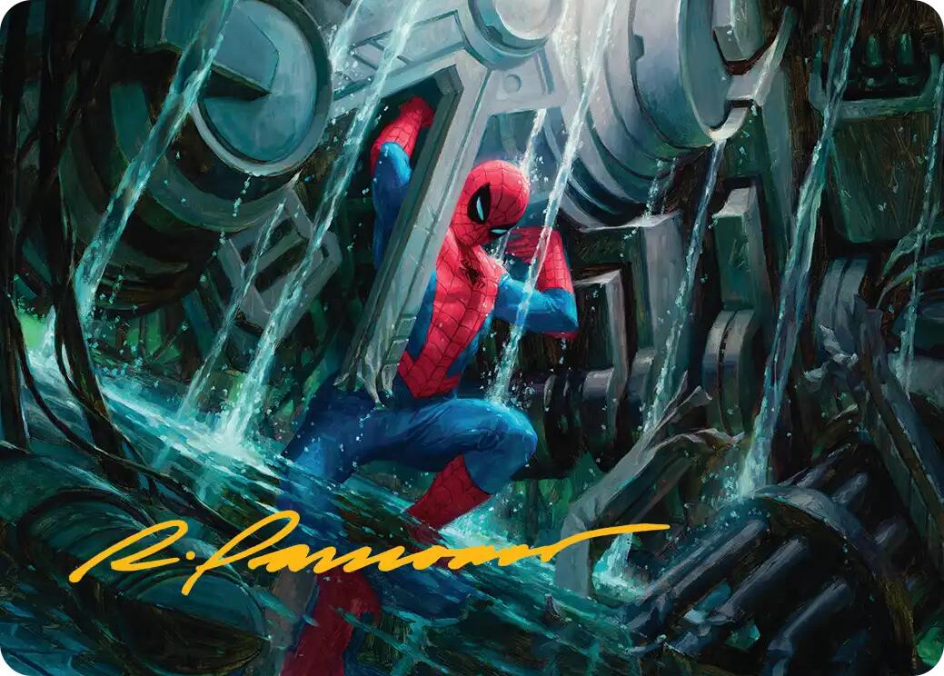 Strength of Will Art Card (Gold-Stamped Signature) [Marvel's Spider-Man Art Series] | Empire Gaming NC