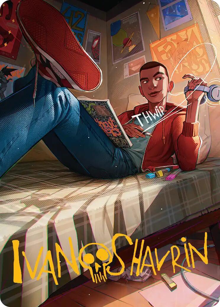 Miles Morales Art Card (Gold-Stamped Signature) [Marvel's Spider-Man Art Series] | Empire Gaming NC