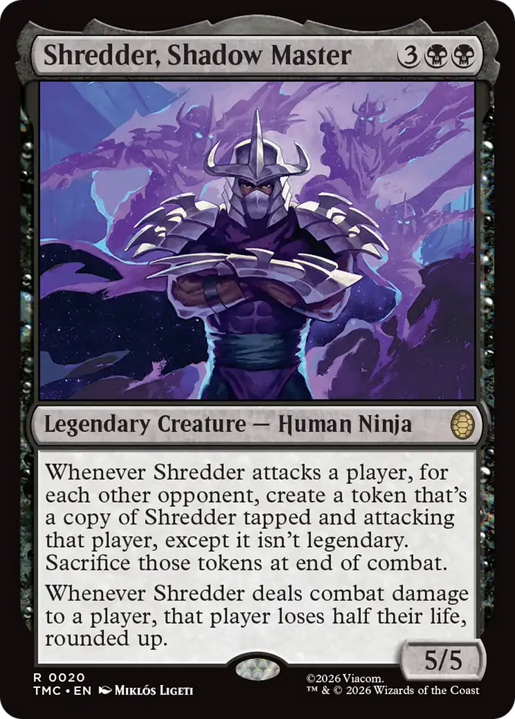 Shredder, Shadow Master [Teenage Mutant Ninja Turtles Commander] | Empire Gaming NC