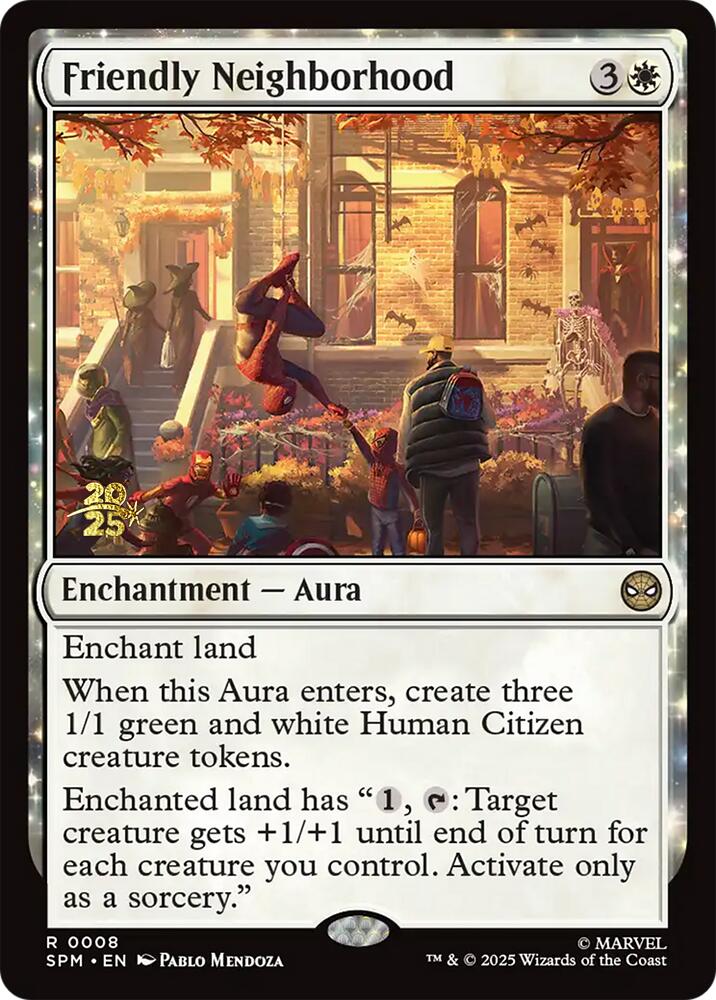 Friendly Neighborhood [Marvel's Spider-Man Prerelease Promos] | Empire Gaming NC
