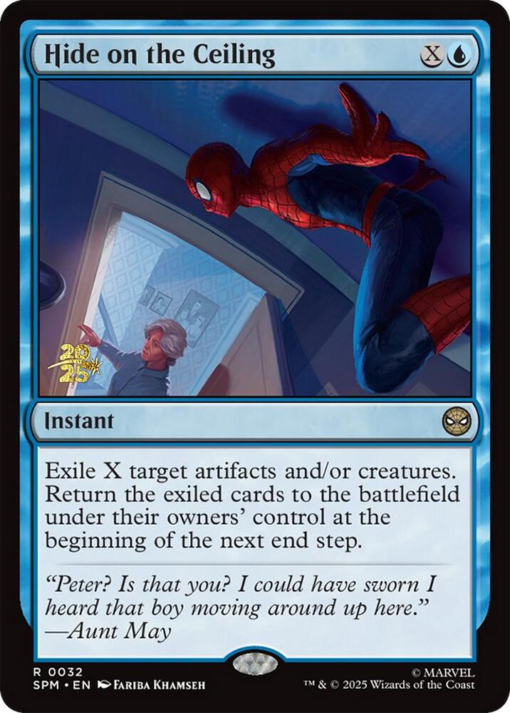 Hide on the Ceiling [Marvel's Spider-Man Prerelease Promos] | Empire Gaming NC