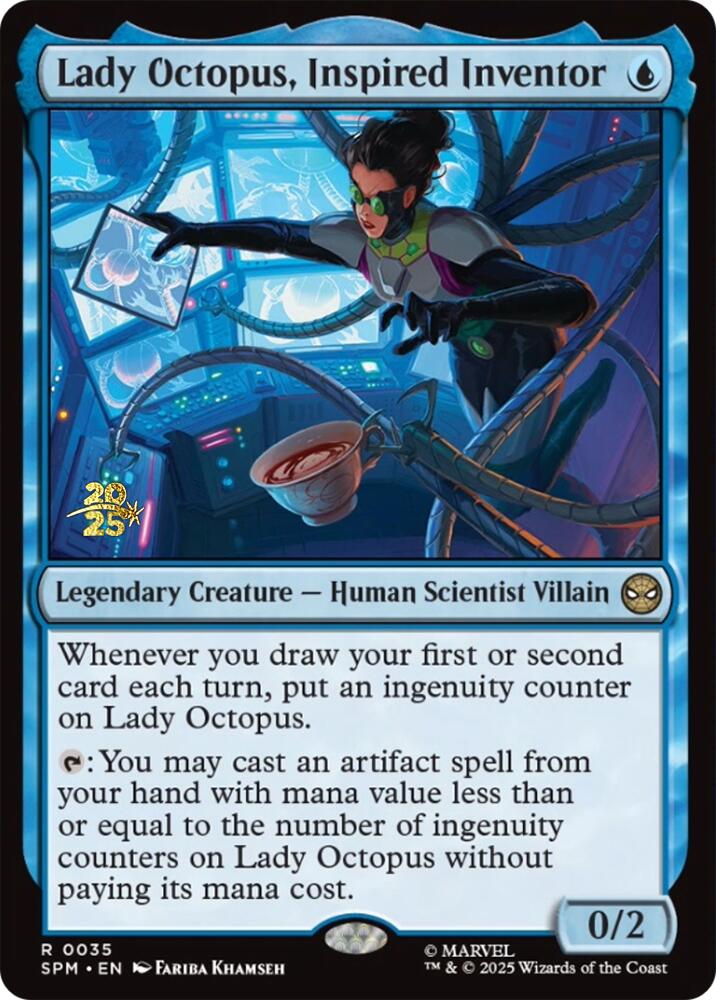 Lady Octopus, Inspired Inventor [Marvel's Spider-Man Prerelease Promos] | Empire Gaming NC