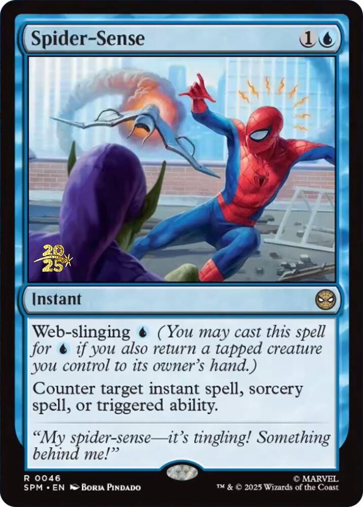 Spider-Sense [Marvel's Spider-Man Prerelease Promos] | Empire Gaming NC