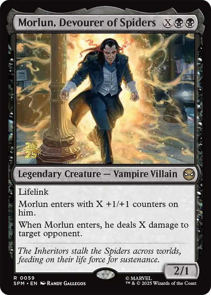 Morlun, Devourer of Spiders [Marvel's Spider-Man Prerelease Promos] | Empire Gaming NC