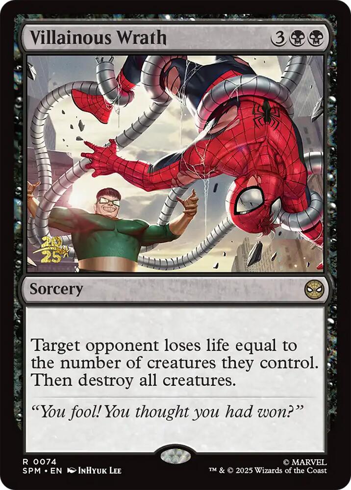 Villainous Wrath [Marvel's Spider-Man Prerelease Promos] | Empire Gaming NC