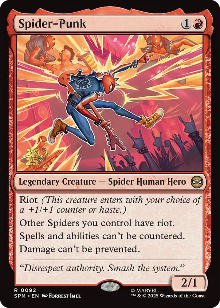 Spider-Punk [Marvel's Spider-Man Prerelease Promos] | Empire Gaming NC