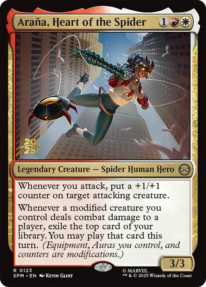 Arana, Heart of the Spider [Marvel's Spider-Man Prerelease Promos] | Empire Gaming NC