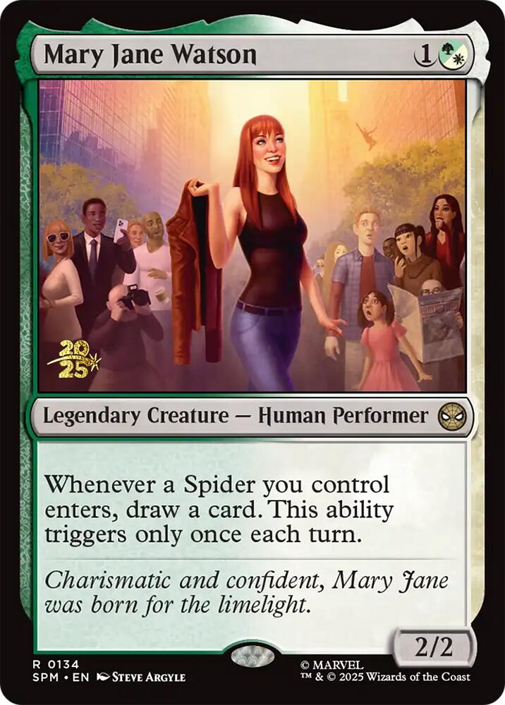 Mary Jane Watson [Marvel's Spider-Man Prerelease Promos] | Empire Gaming NC