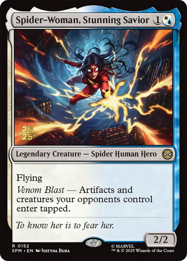 Spider-Woman, Stunning Savior [Marvel's Spider-Man Prerelease Promos] | Empire Gaming NC
