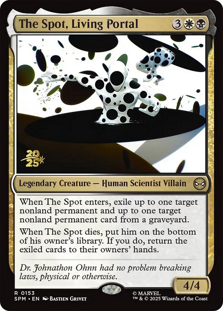 The Spot, Living Portal [Marvel's Spider-Man Prerelease Promos] | Empire Gaming NC