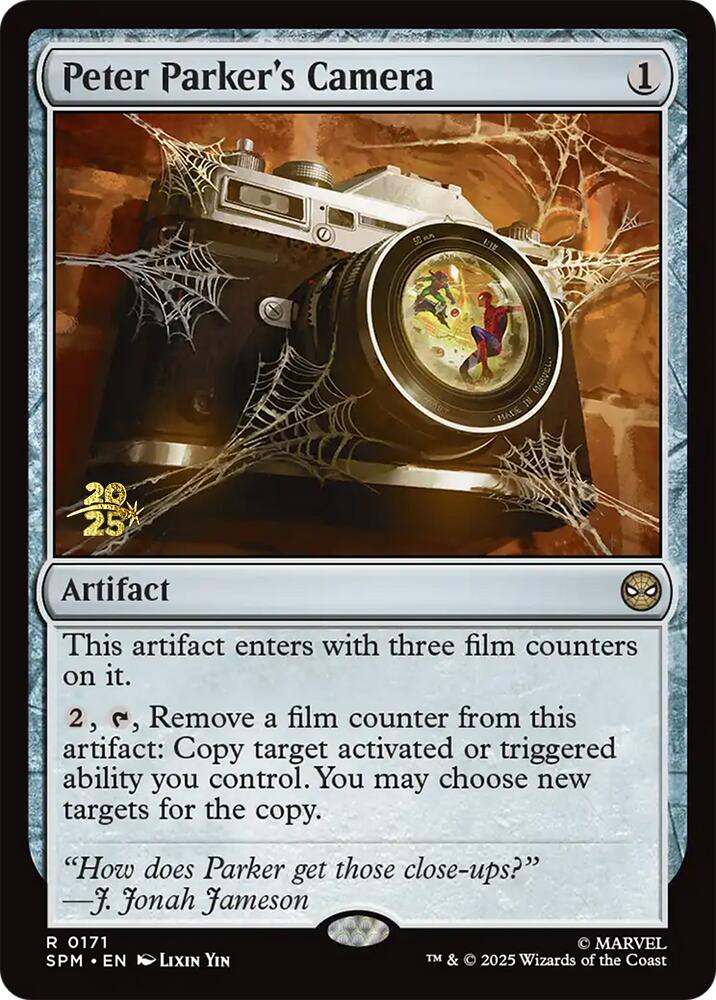 Peter Parker's Camera [Marvel's Spider-Man Prerelease Promos] | Empire Gaming NC