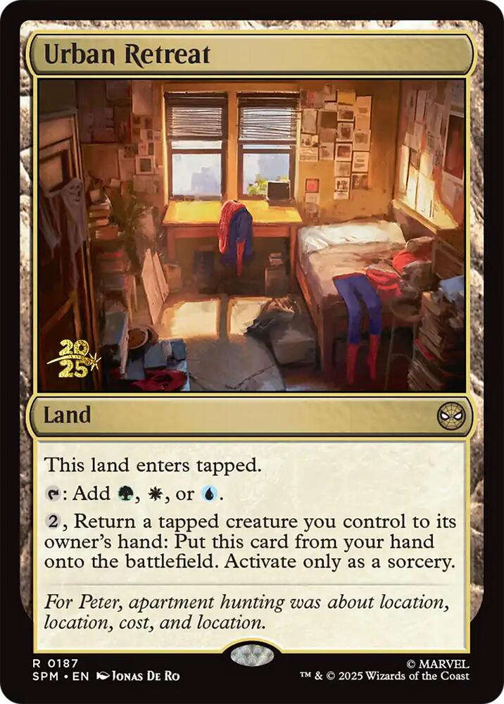 Urban Retreat [Marvel's Spider-Man Prerelease Promos] | Empire Gaming NC