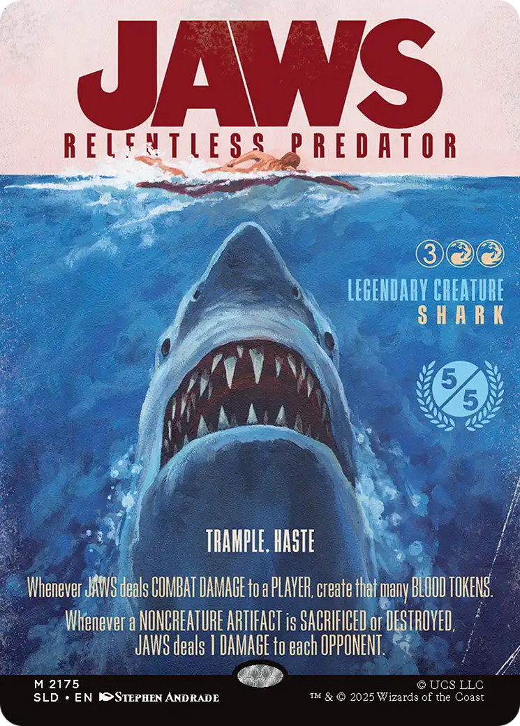 Jaws, Relentless Predator [Secret Lair Drop Series] | Empire Gaming NC