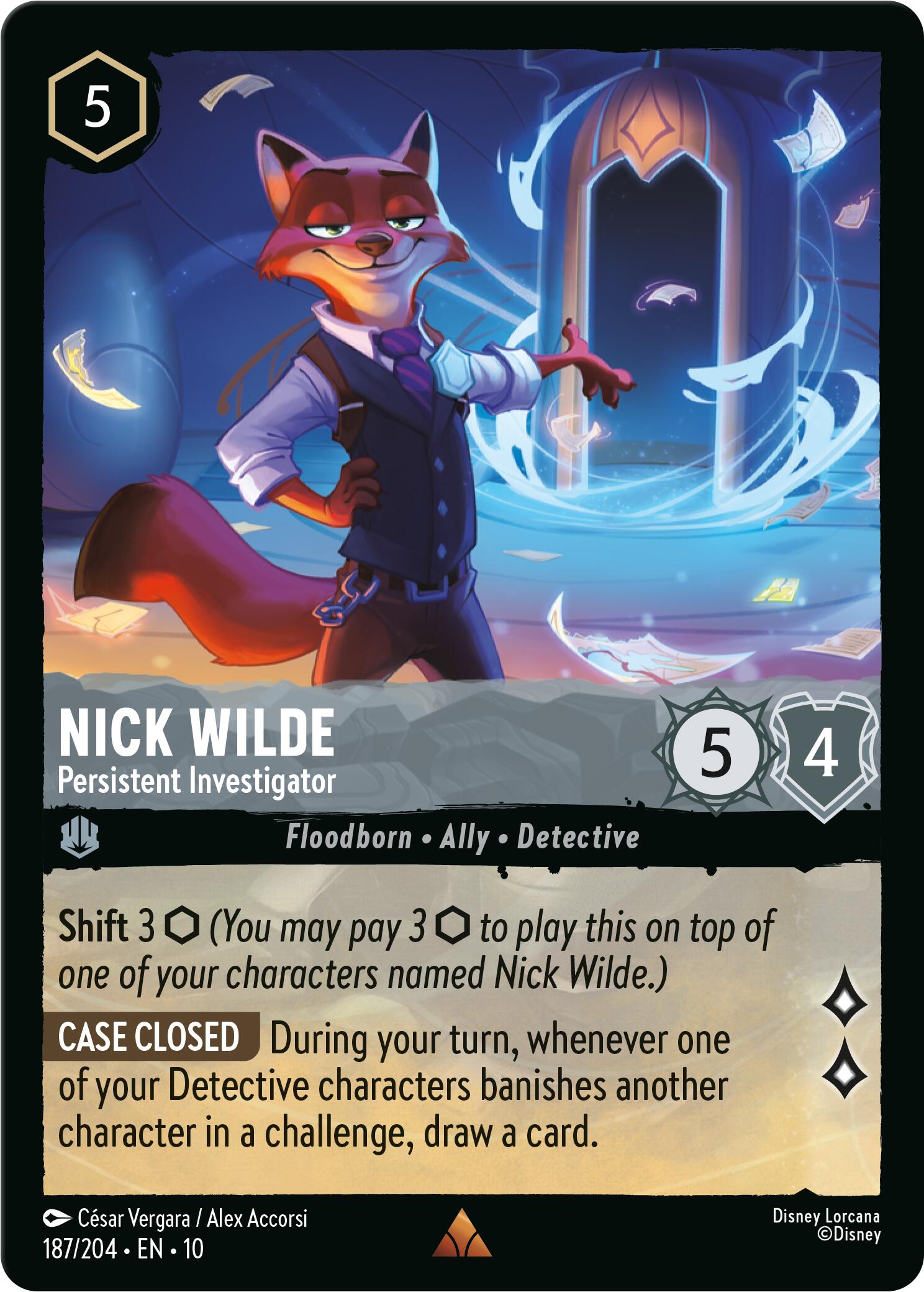 Nick Wilde - Persistent Investigator (187/204) [Whispers in the Well] | Empire Gaming NC