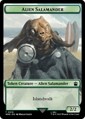 Alien Rhino // Alien Salamander Double-Sided Token [Doctor Who Tokens] | Empire Gaming NC