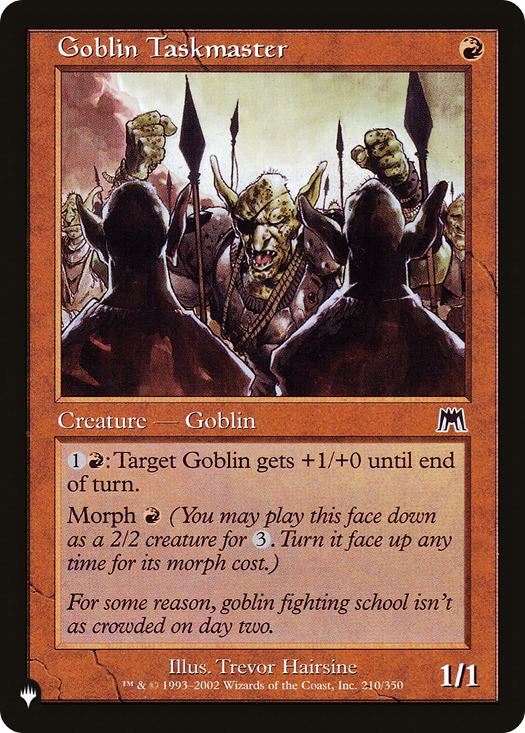 Goblin Taskmaster [The List Reprints] | Empire Gaming NC