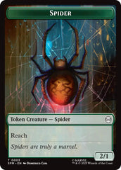 Spider // Treasure Double-Sided Token [Marvel's Spider-Man Tokens] | Empire Gaming NC