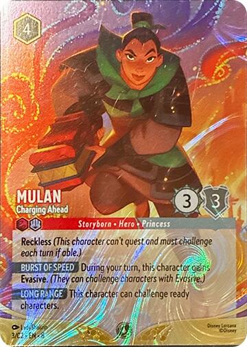 Mulan - Charging Ahead (3) (3) [Promo Cards] | Empire Gaming NC